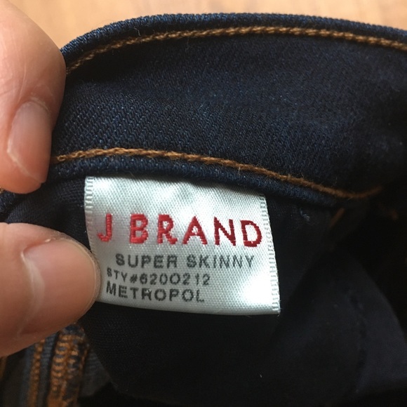 J Brand Mid-Rise Super Skinny Metropol jeans - Picture 2 of 6